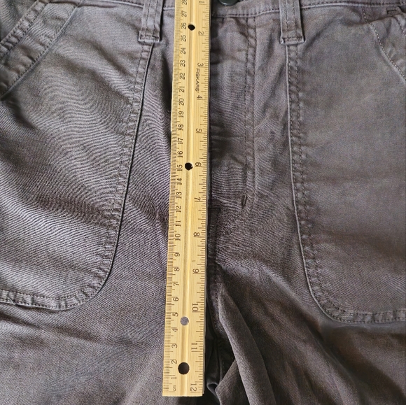 Madewell Stovepipe Fatigue Pants TENCEL Lyocell Edition Style MD162 Size 28 Gray - Picture 11 of 12